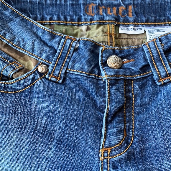 Cruel Girl Camryn Camo Slim Fit Bootcut Jeans - Picture 7 of 9